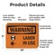 Signmission Radiation & Laser Sign, 7 in H x 10 in W, Plastic, Rectangle OS-2PACK-WS-P-710-L-12231 - alternate 5